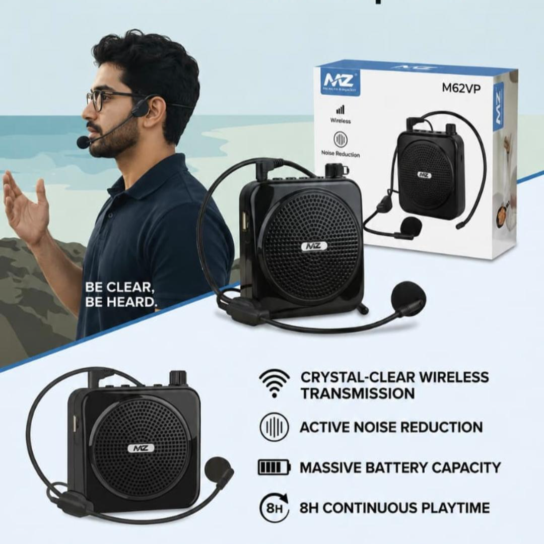 Professional voice amplifier wireless