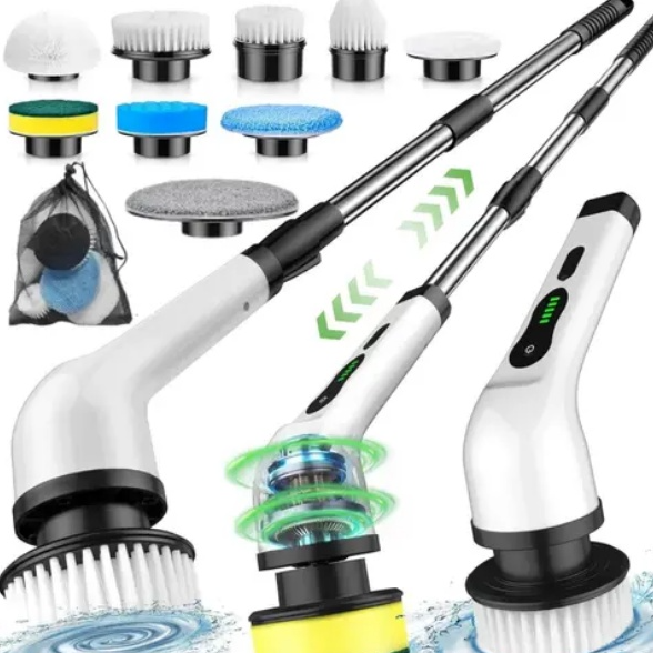 Electric spinning scrubber