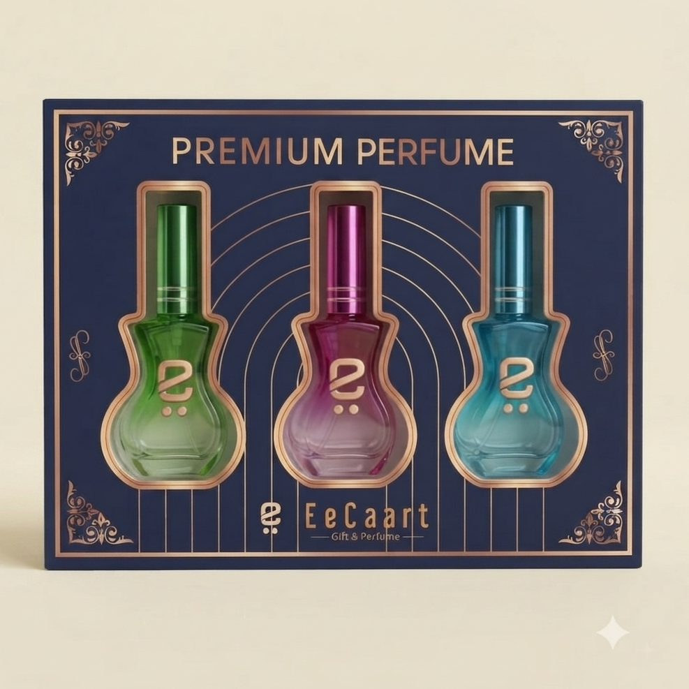 EeCaart Premium Perfume Gift Box 10ml 3 bottles