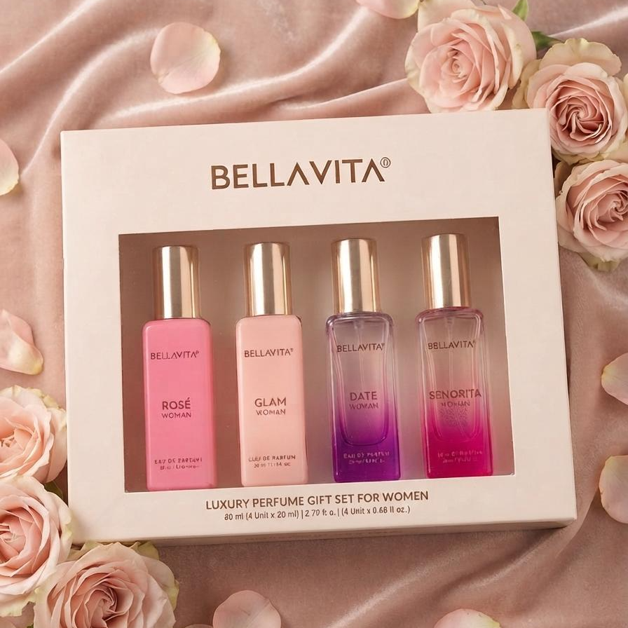 Bella Vita Organic Luxury Perfumes Gift Set for Women