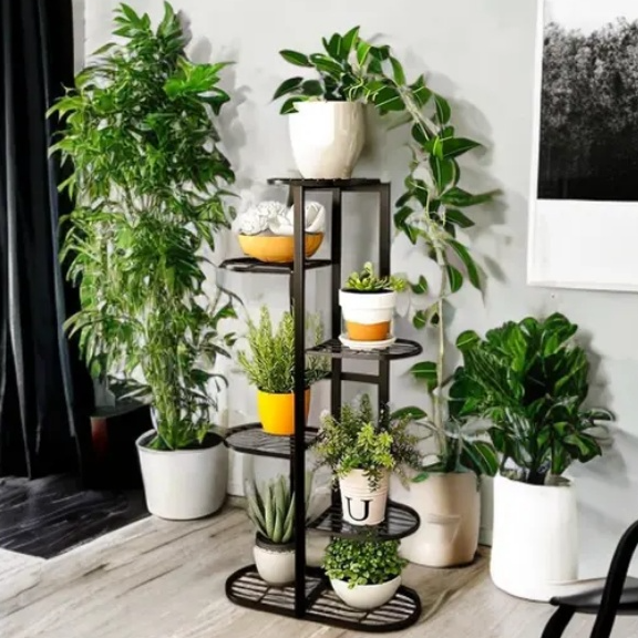 7pot attractive metal stand